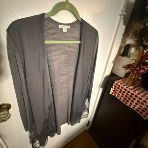 Coldwater Creek Gray Women's Cardigan
